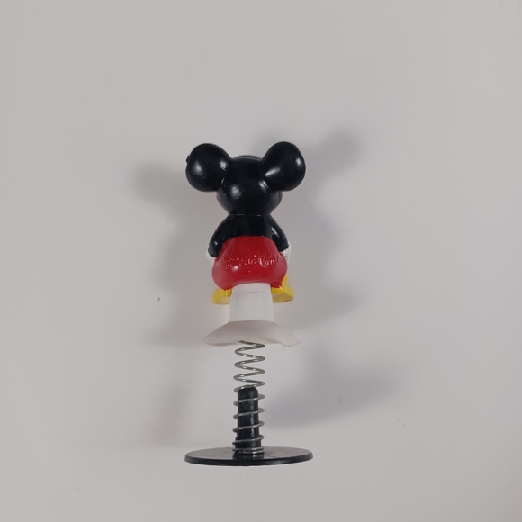 Vintage Toy Walt Disney MICKEY MOUSE Pop Up Rubber Plastic Made in Hong Kong - Picture 8 of 10